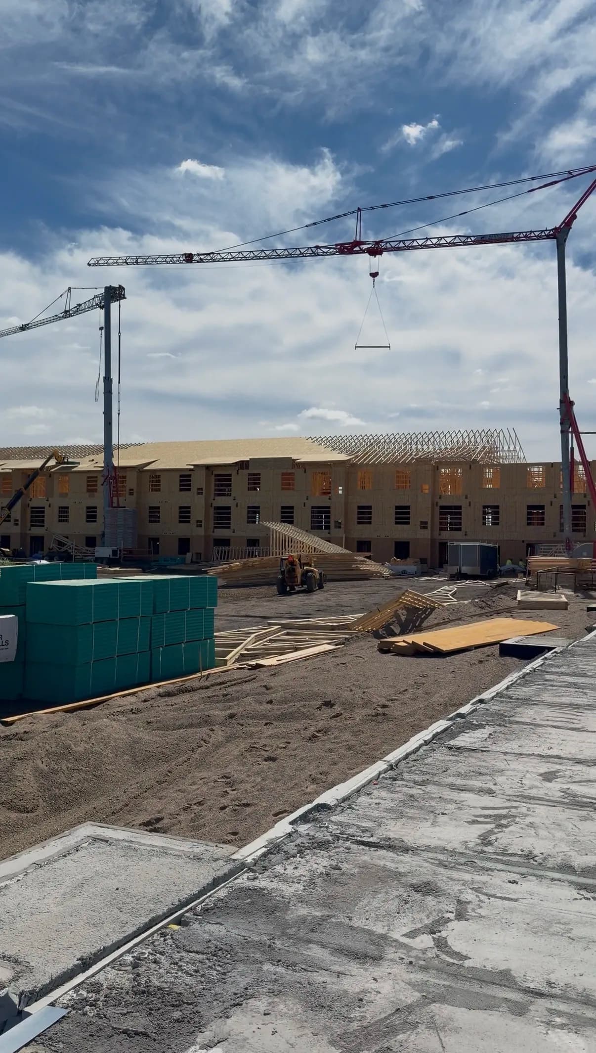Structural Steel Plate Welding at the New Village of Otsego Building