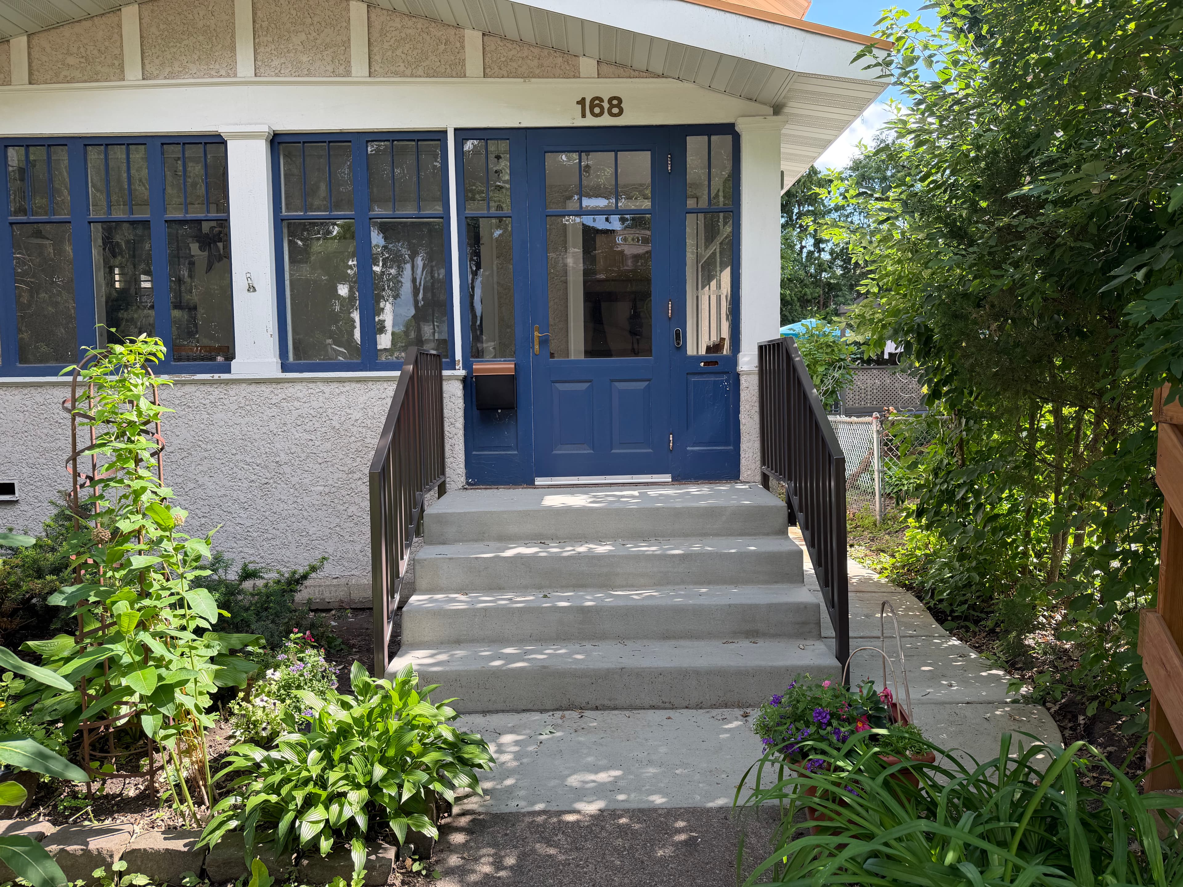 Project 3 Custom Handrails That Actually Look Good on Concrete Steps image