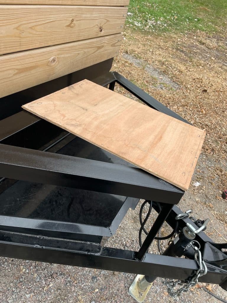 Custom Mounting Bracket for Leaf Vac Installation image