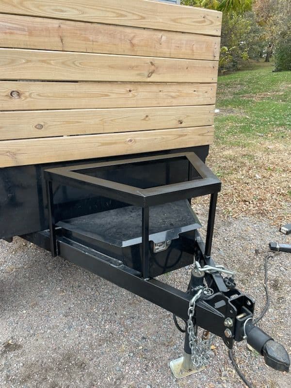 Gallery photos for Custom Mounting Bracket for Leaf Vac Installation: Image #1